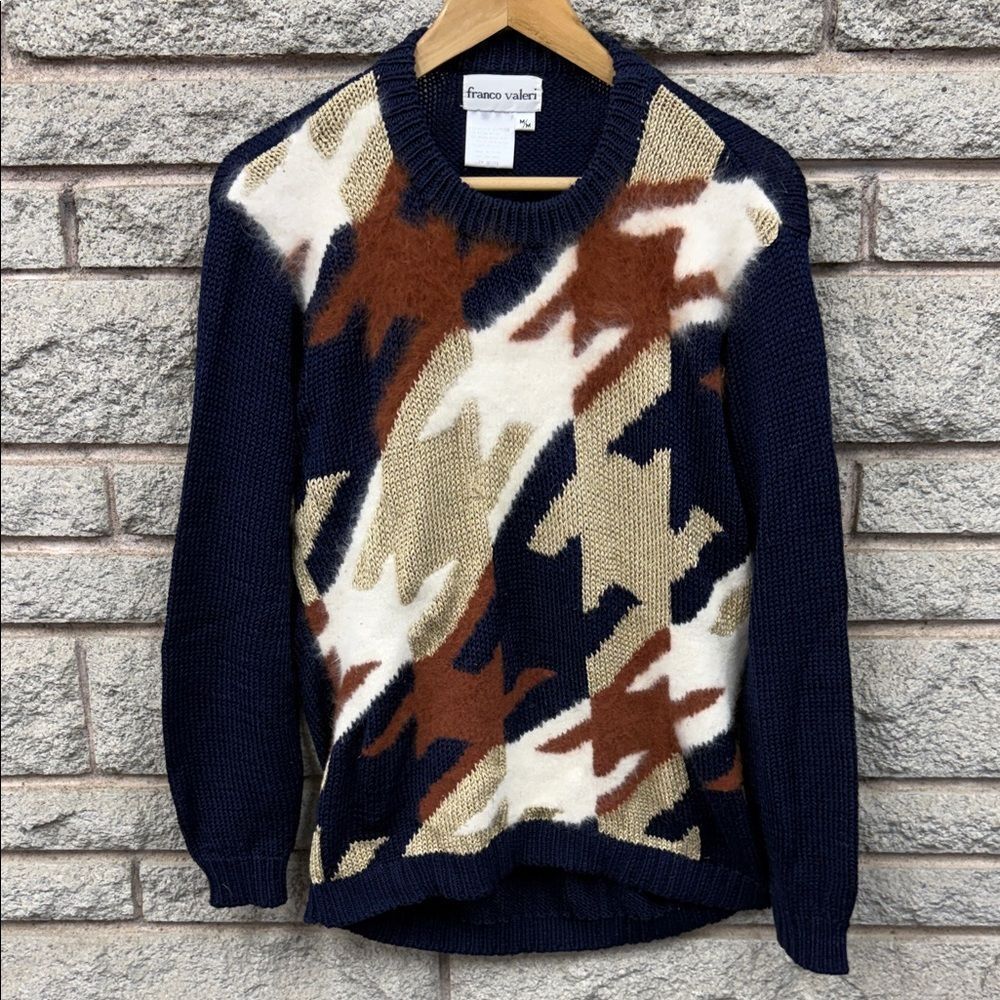 Cozy Multicolor Patterned Sweater